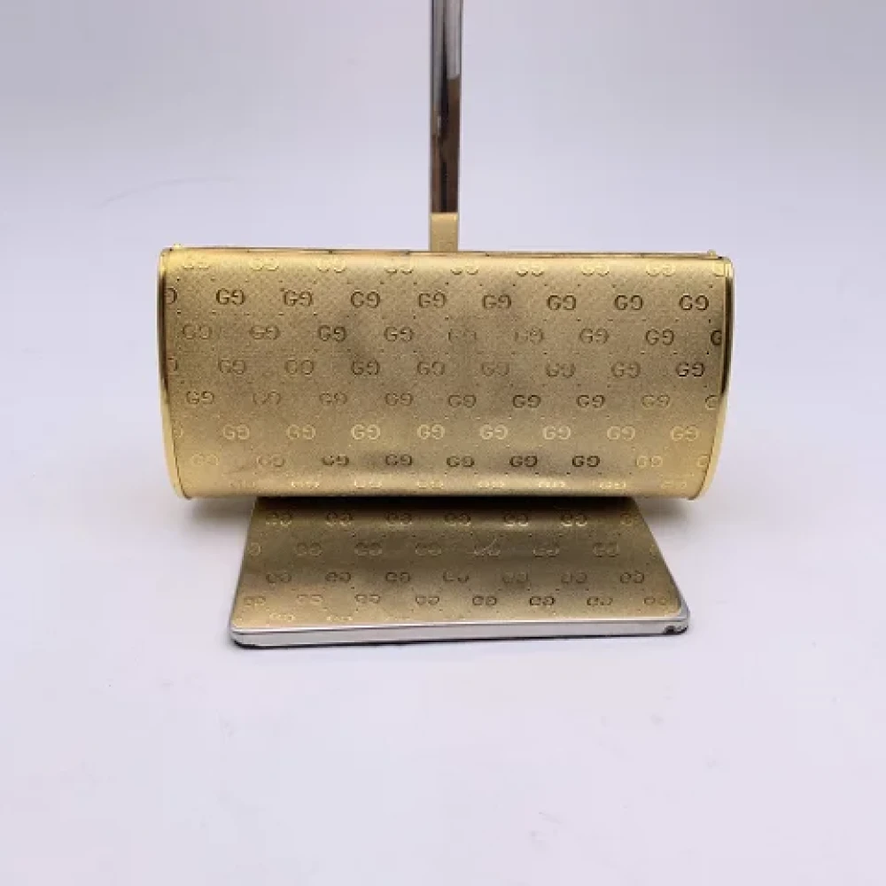 Gucci Vintage Pre-owned Fabric gucci-bags Yellow Dames