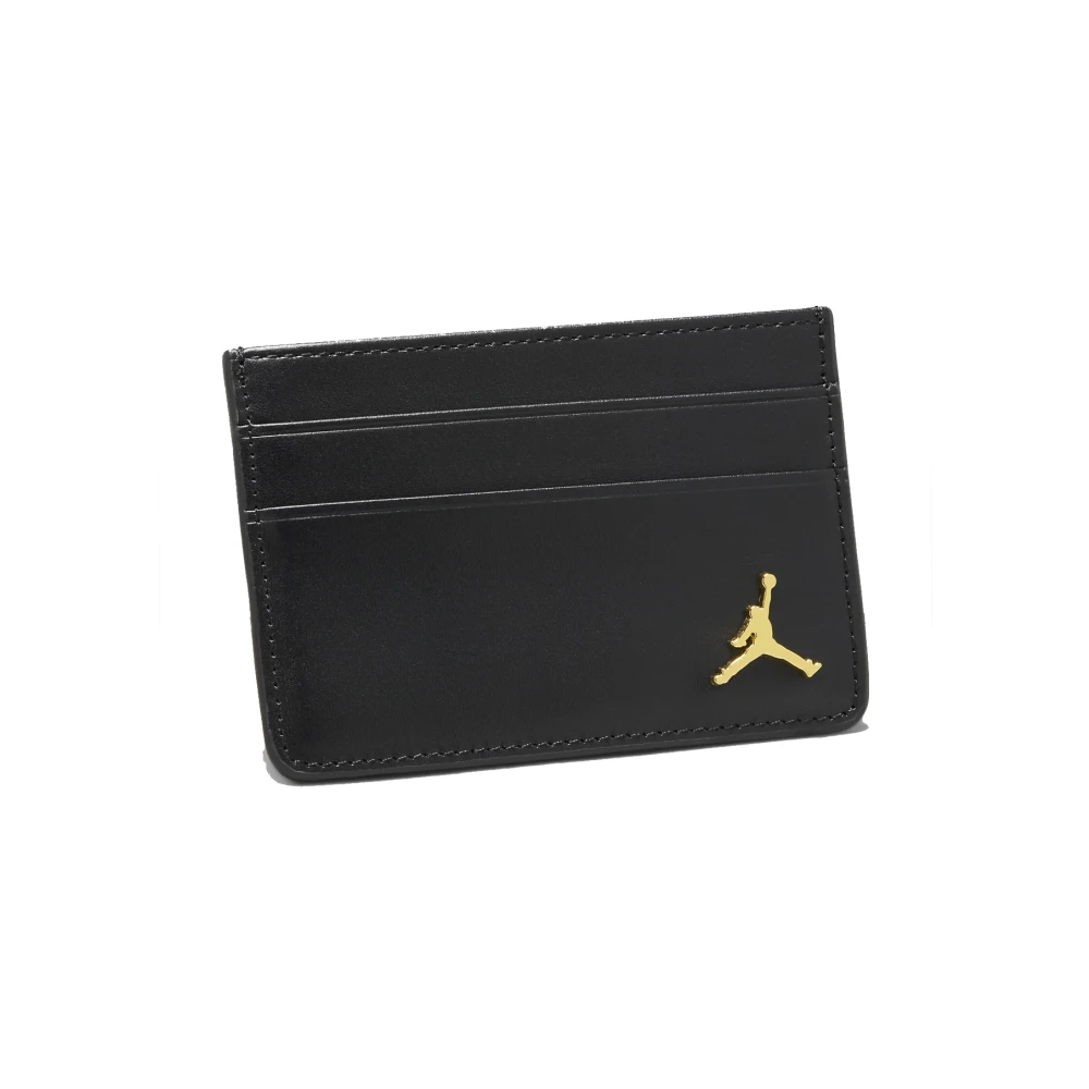 Jordan Zwarte portemonnee met Jump -logo Black Unisex