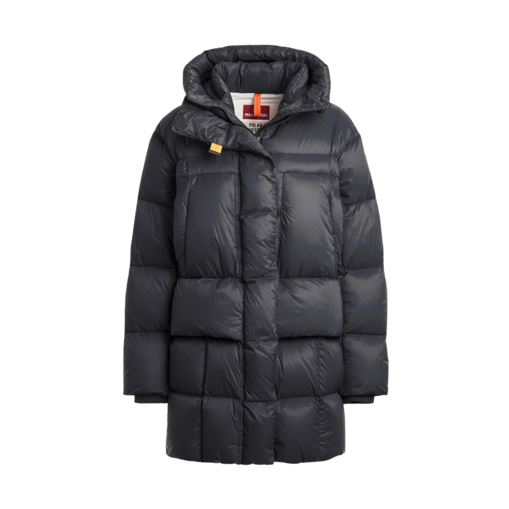 Parajumpers Women's Blue Bold Parke - Hooded Down Jacket