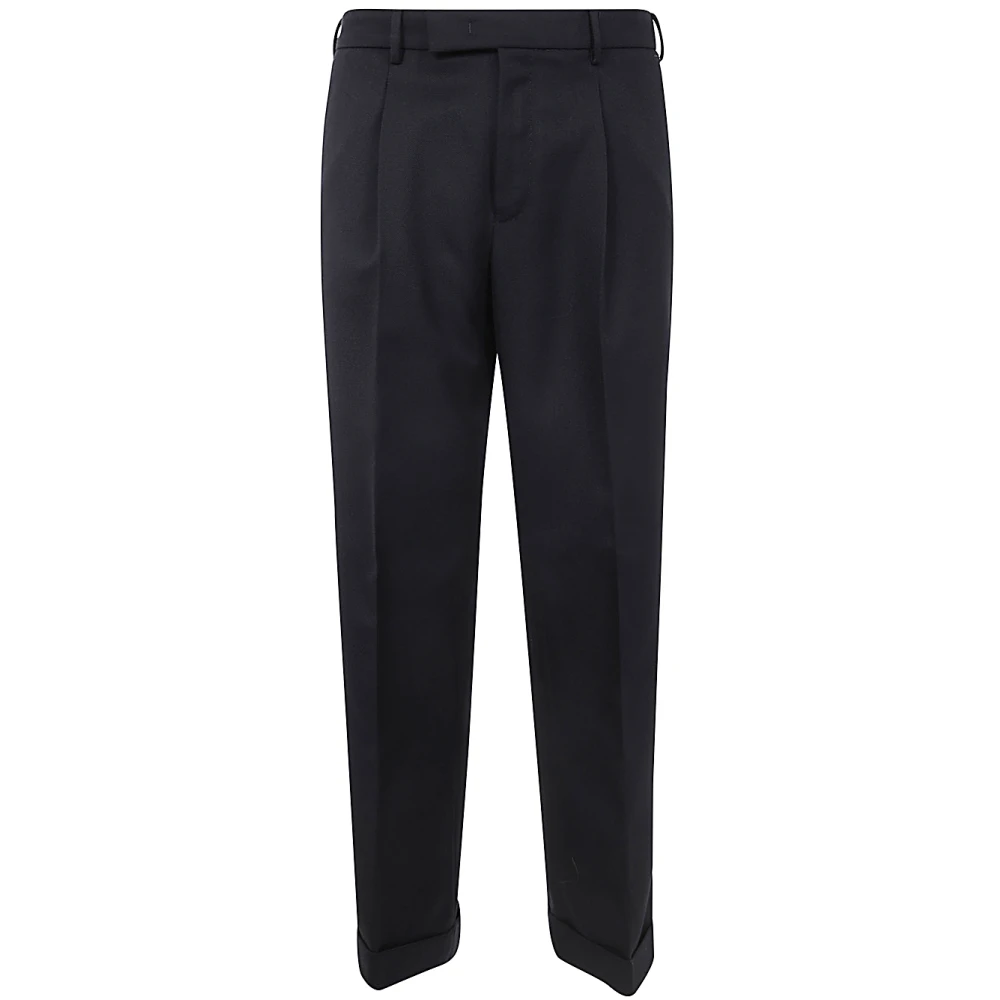 Pt01 Zwarte Quindici Broek voor Mannen Black Heren