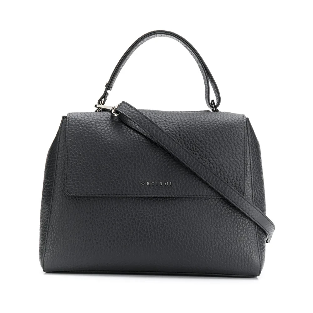 Orciani Women's Black Sveva Soft Medium Shoulder Bag - Handbags - One Size - Bags