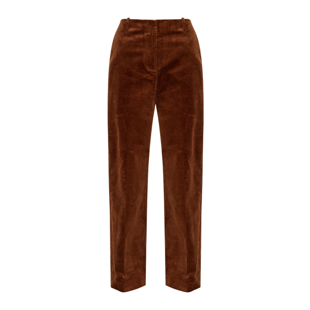Ganni Donna Marrone Pantaloni, M, New,