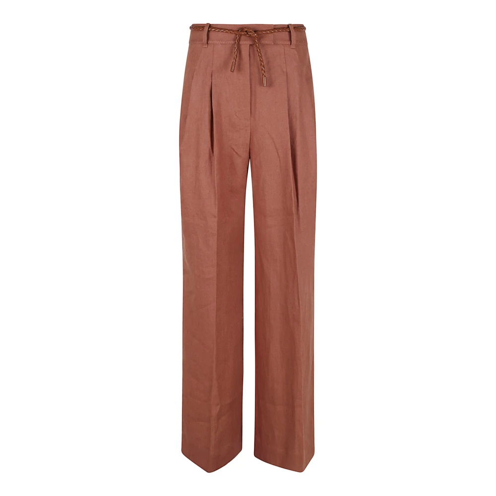 Trousers > Wide Trousers - - Zimmermann - Modalova
