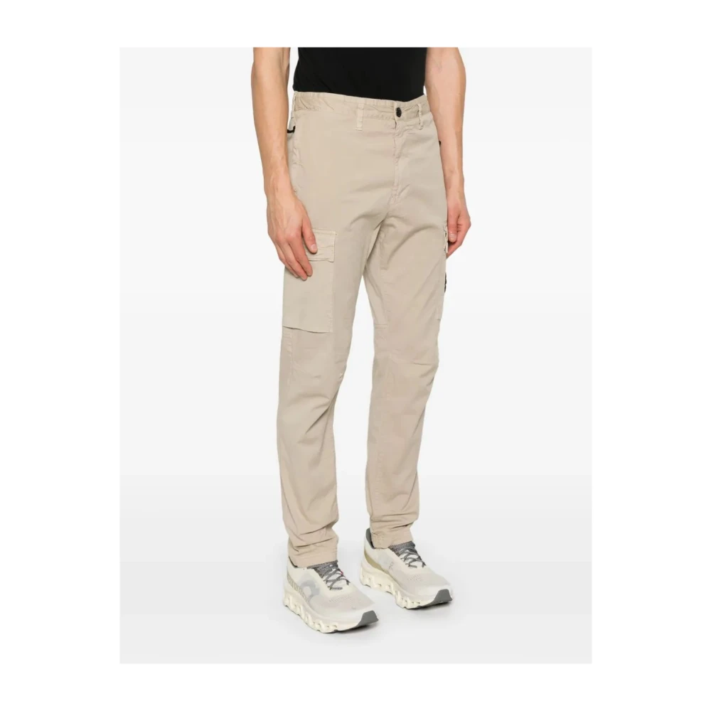 Stone Island Casual Cargo Broek Beige Heren