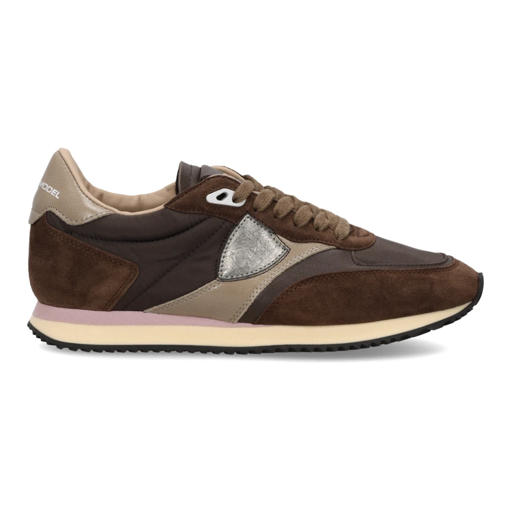 Philippe Model Blville Low Running Sneaker Dames Schoenen Bruin