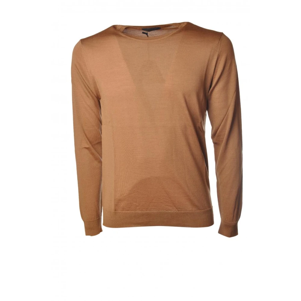 Daniele Fiesoli Bruine Sweater Collectie Brown Heren