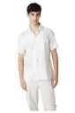 chemise-florale-a-manches-courtes-en-lin-et-coton