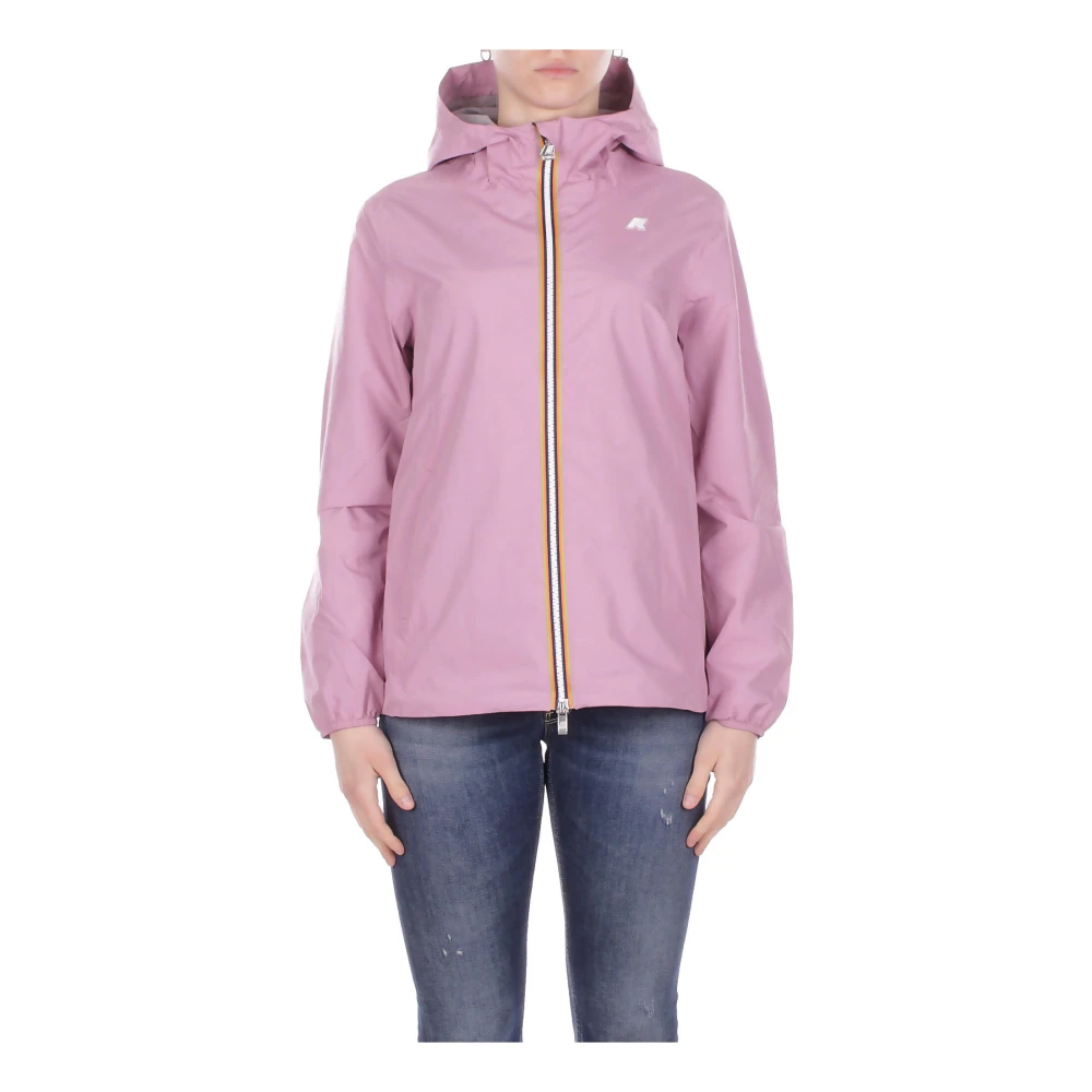 K-Way Vrouw Purper Marguerite Stretch Poly Jersey
