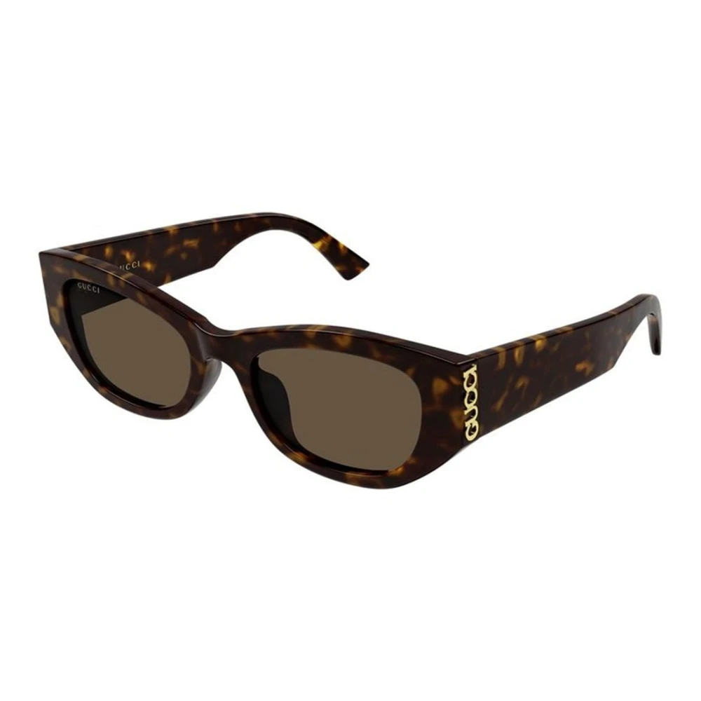 Gucci Women's Brown Sunglasses, 53 Mm, Cat Eye Sunglasses