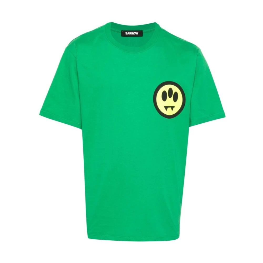 Barrow Casual T-shirt Bw012 Green Heren