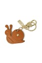 beige-leren-slak-sleutelhanger