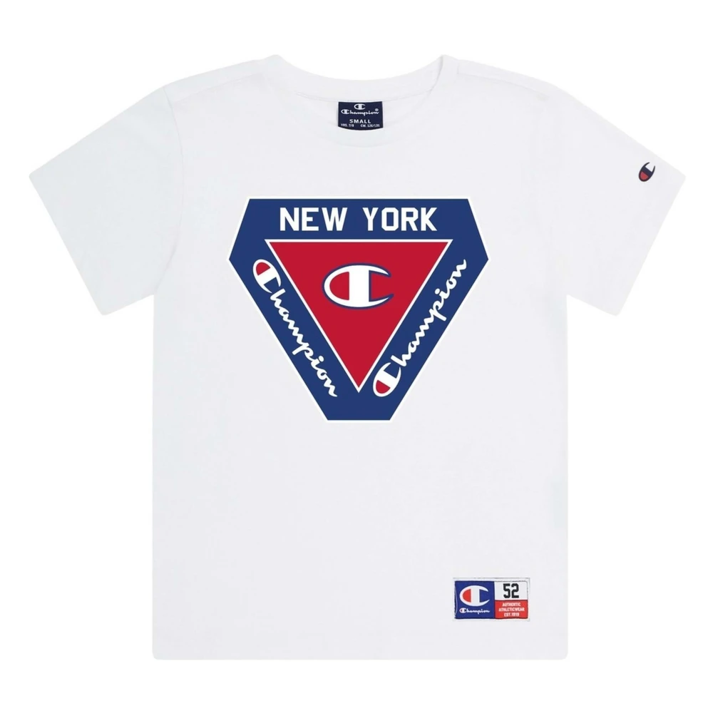 Champion Retro Sport T-shirt White Heren