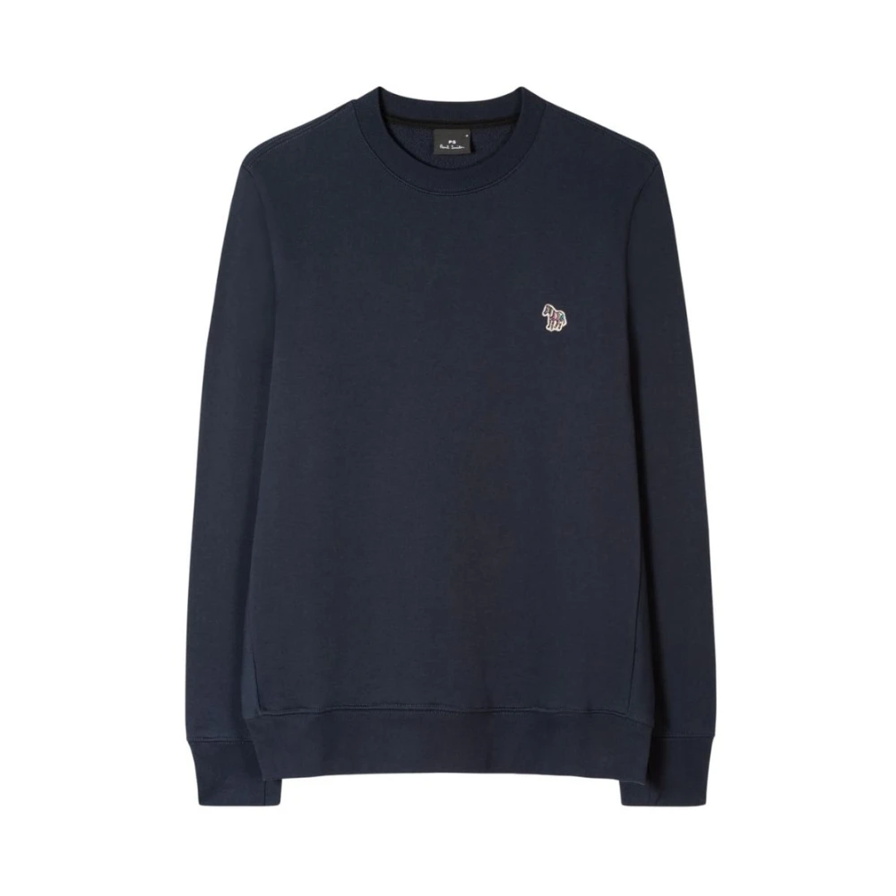 Håndlaget Bomull Logo Patch Sweatshirt