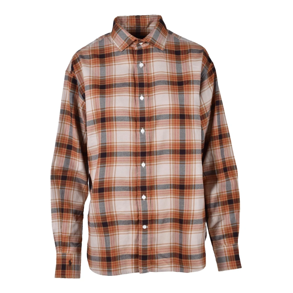 Polo Ralph Lauren Katoenen Overhemd Brown Dames