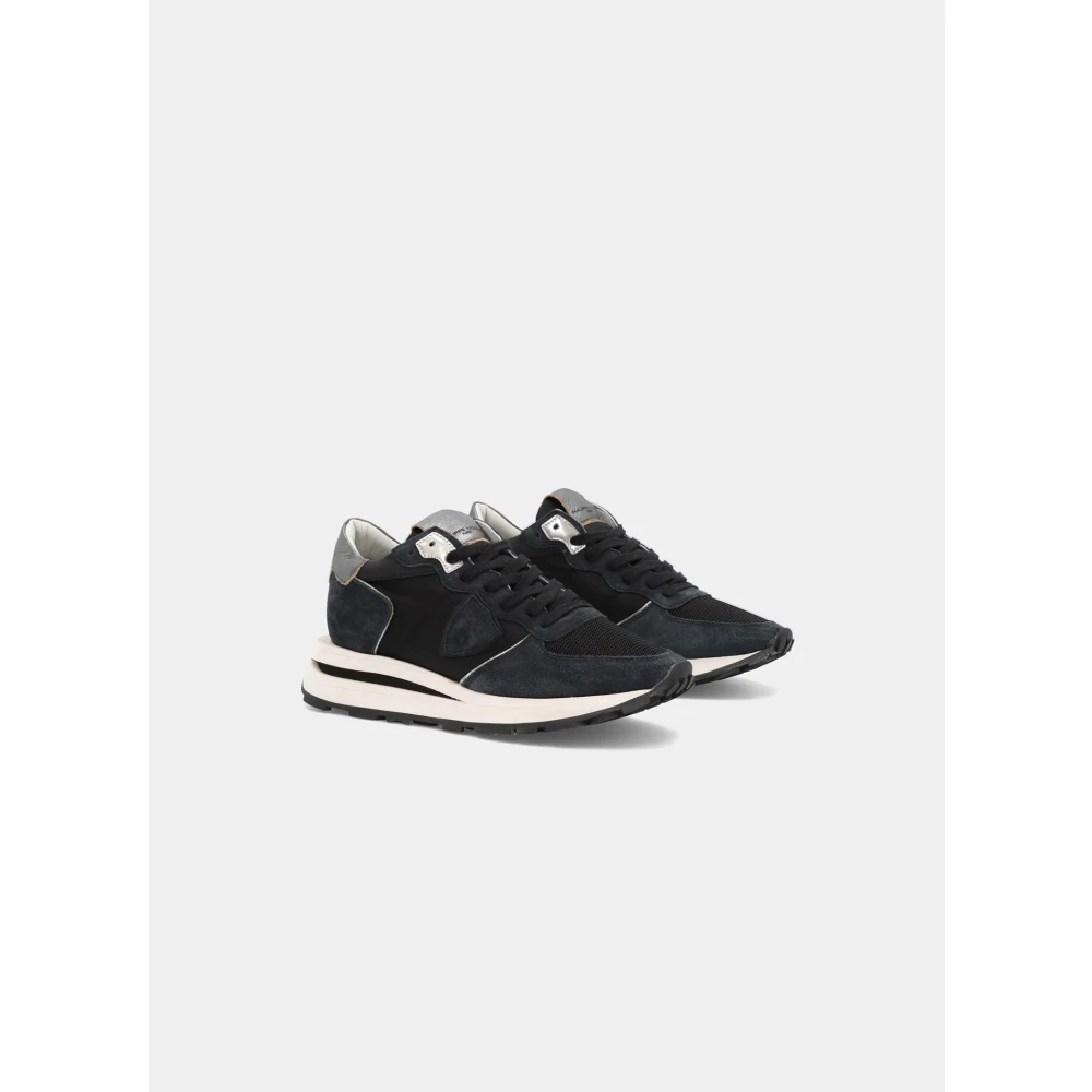 Philippe Model Haute Low Dames Sneakers Black Dames