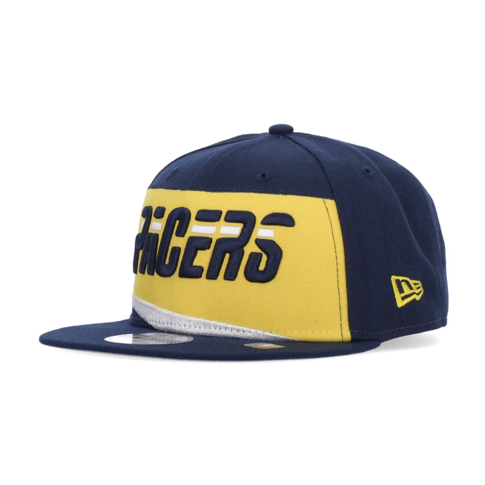 New Era Indiana Pacers Platt Skärm Keps Blue, Unisex