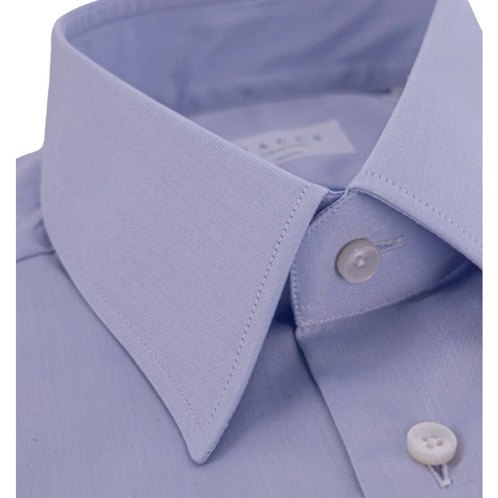 Xacus Klassieke Katoenen Overhemd Blue Heren
