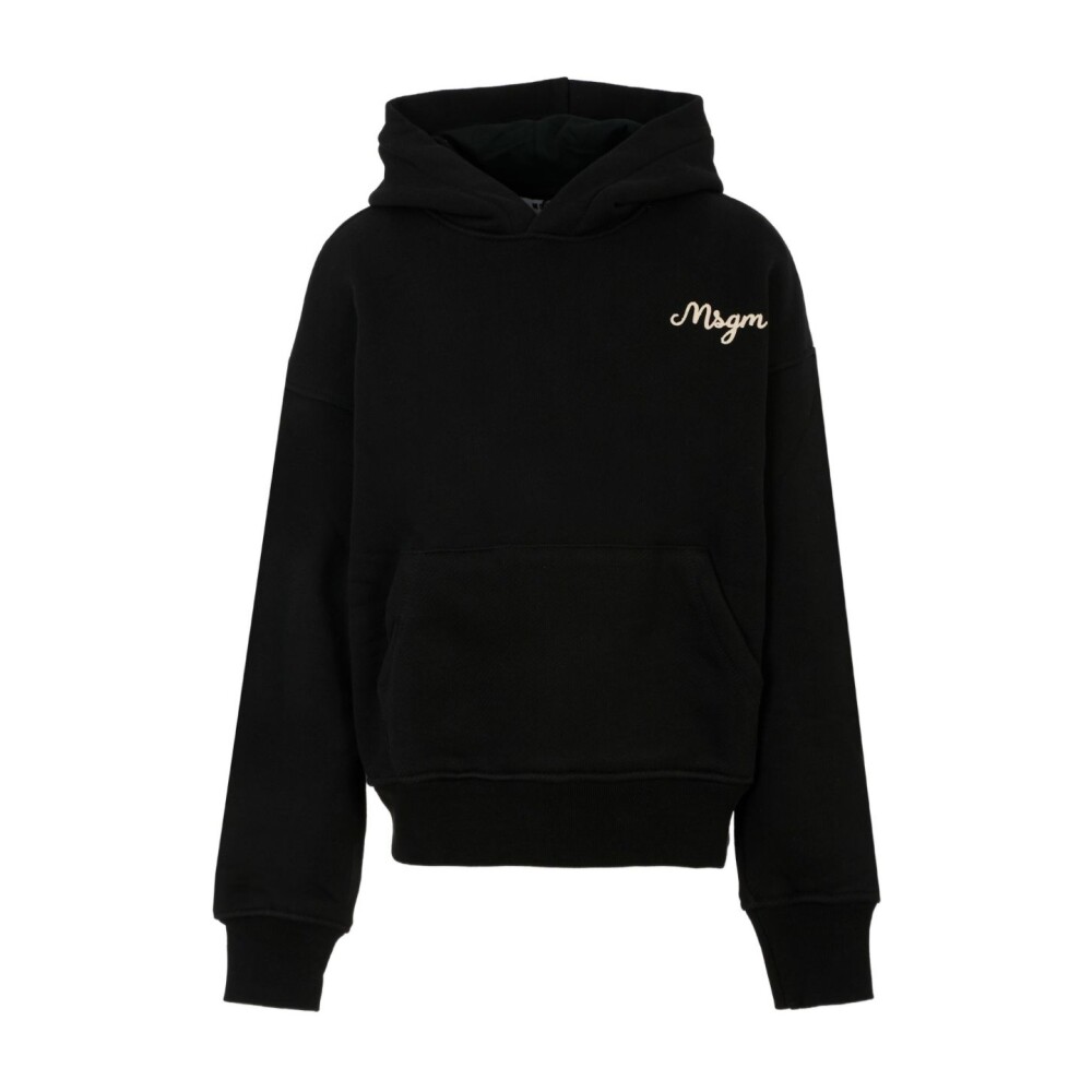 【送料&関税込】MSGM Washed Out Jersey Sweatshirt Hoodies and sweatshirts for women in cotton - MSGM Official
