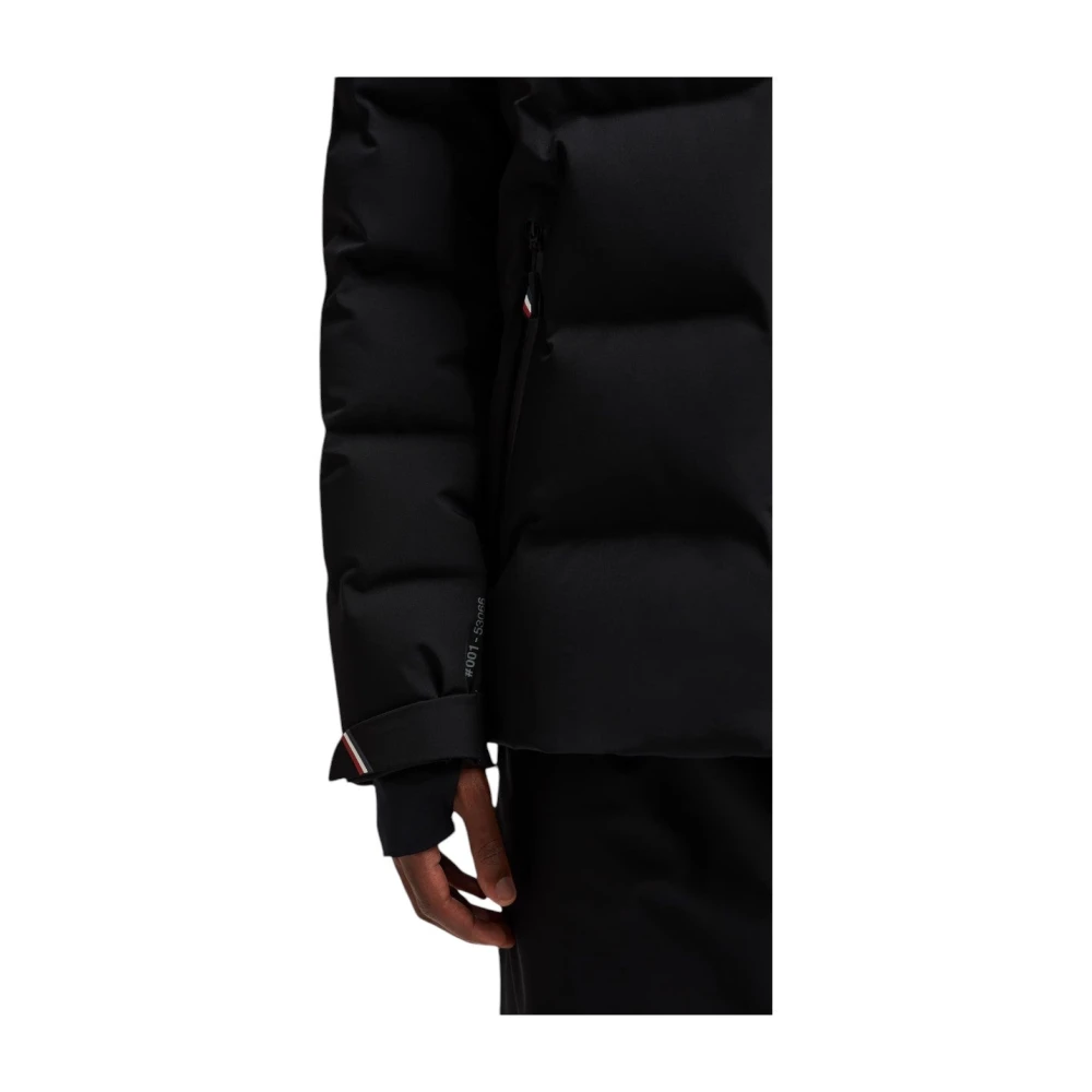 Moncler Ski-jas met capuchon Black Heren