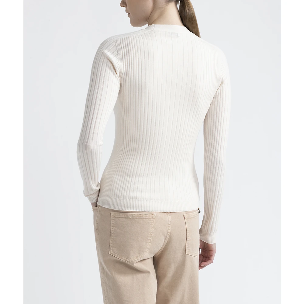 PESERICO Wollen vest Beige Dames
