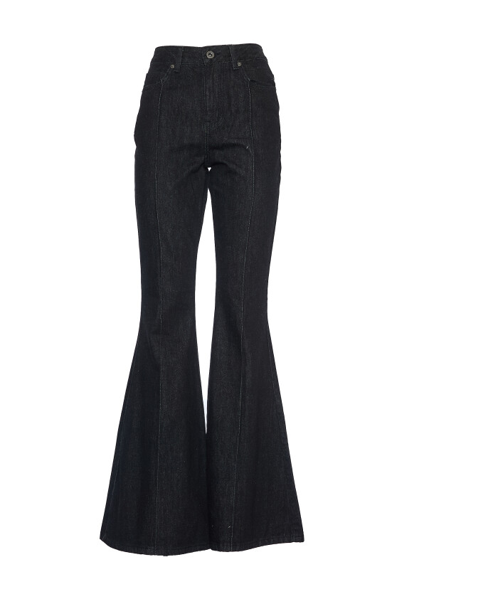 black-denim-kickflare-jeans