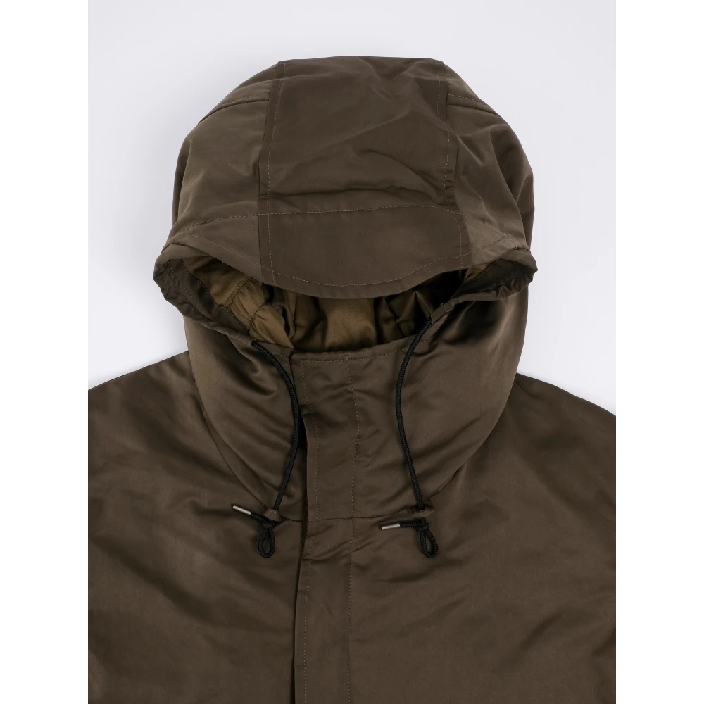 Ten C Militair Groene Dons Parka Green Heren