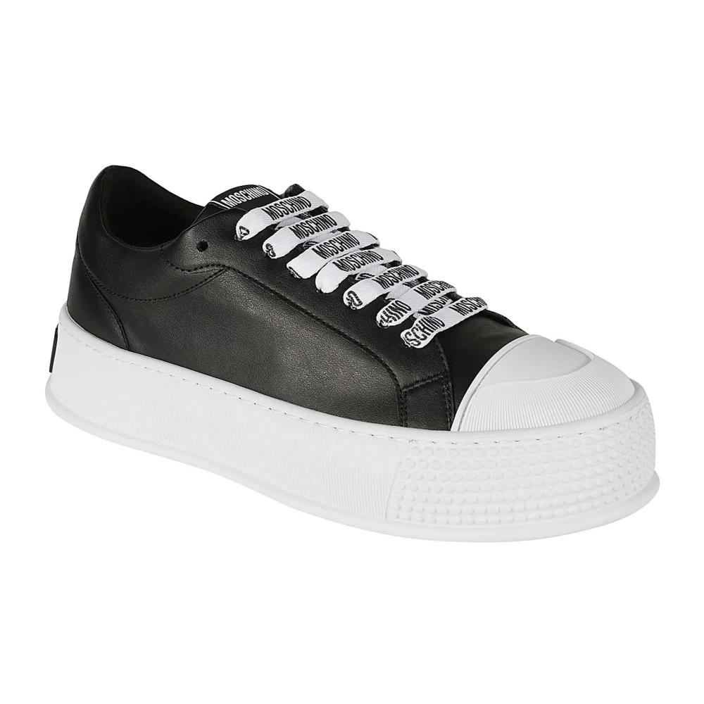 Moschino Urban Bumps Stripes Sneakers Black Heren