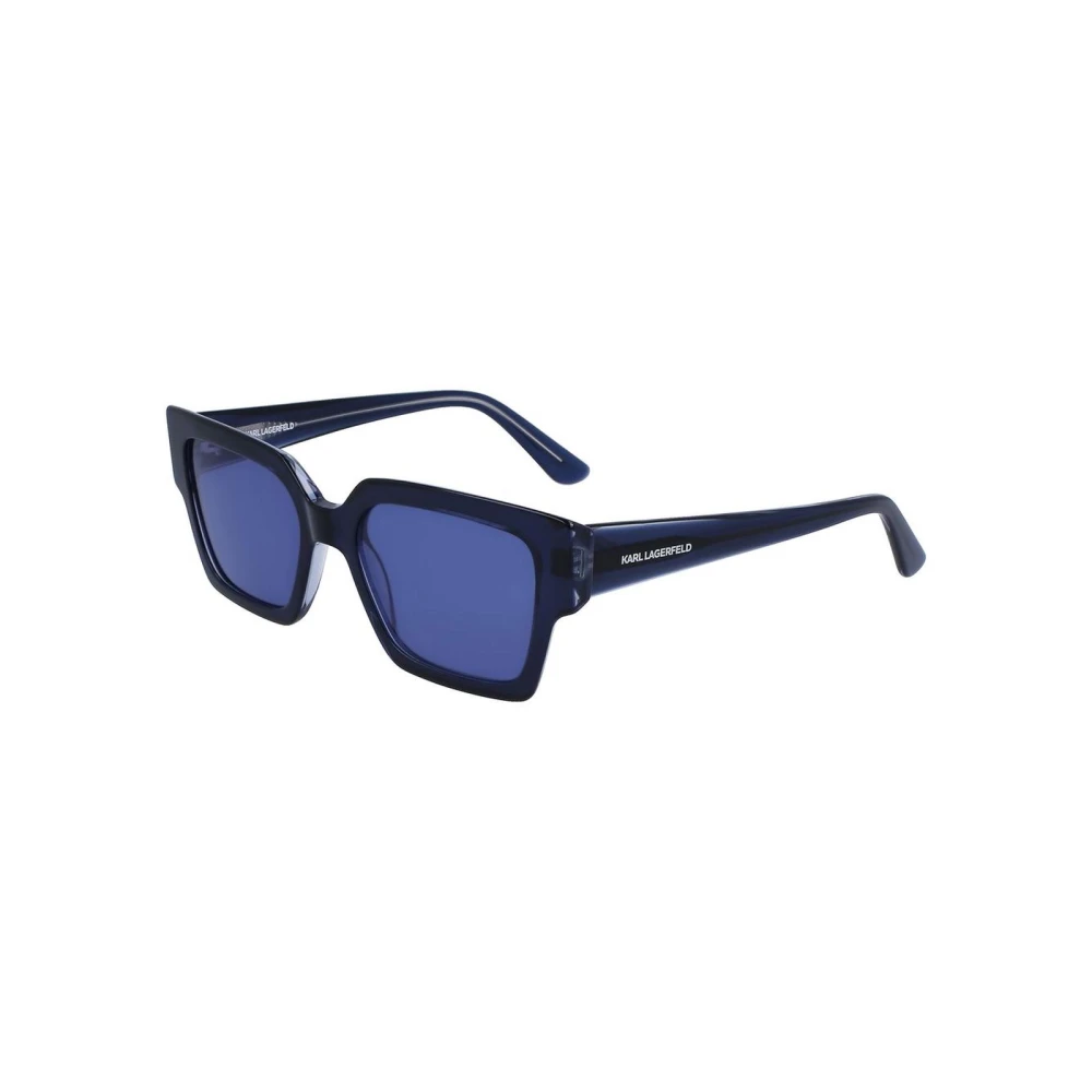 Karl Lagerfeld Men's Blue Acetate Designer Sunglasses