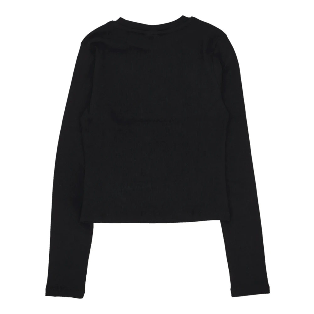 Karl Kani Signature Long Sleeve Crewneck T-shirt Black Dames