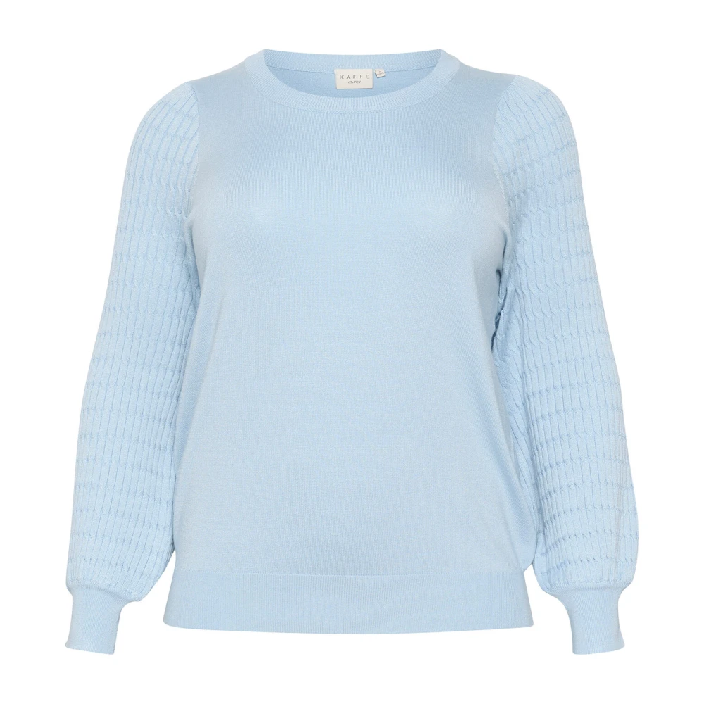 Knitwear > Round-neck Knitwear - - Kaffe Curve - Modalova