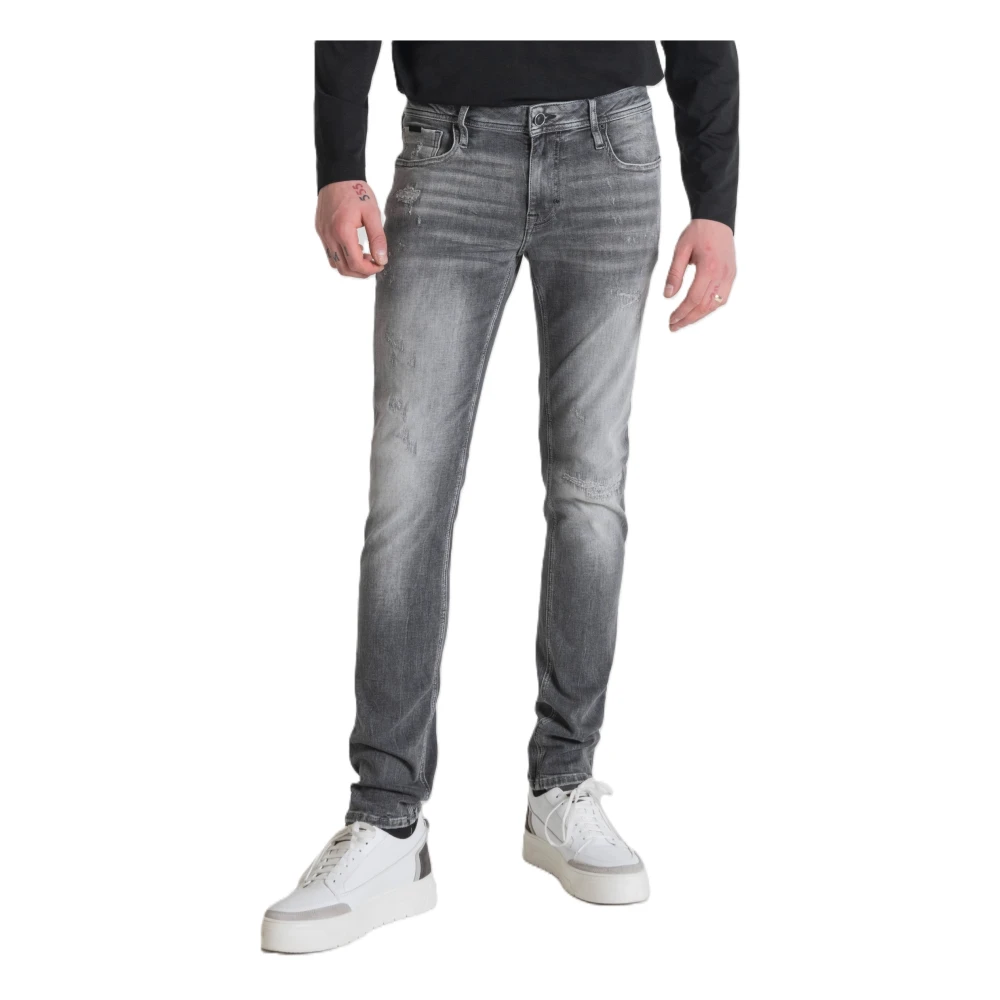 Antony Morato Slim-fit Tapered Jeans Gray Heren