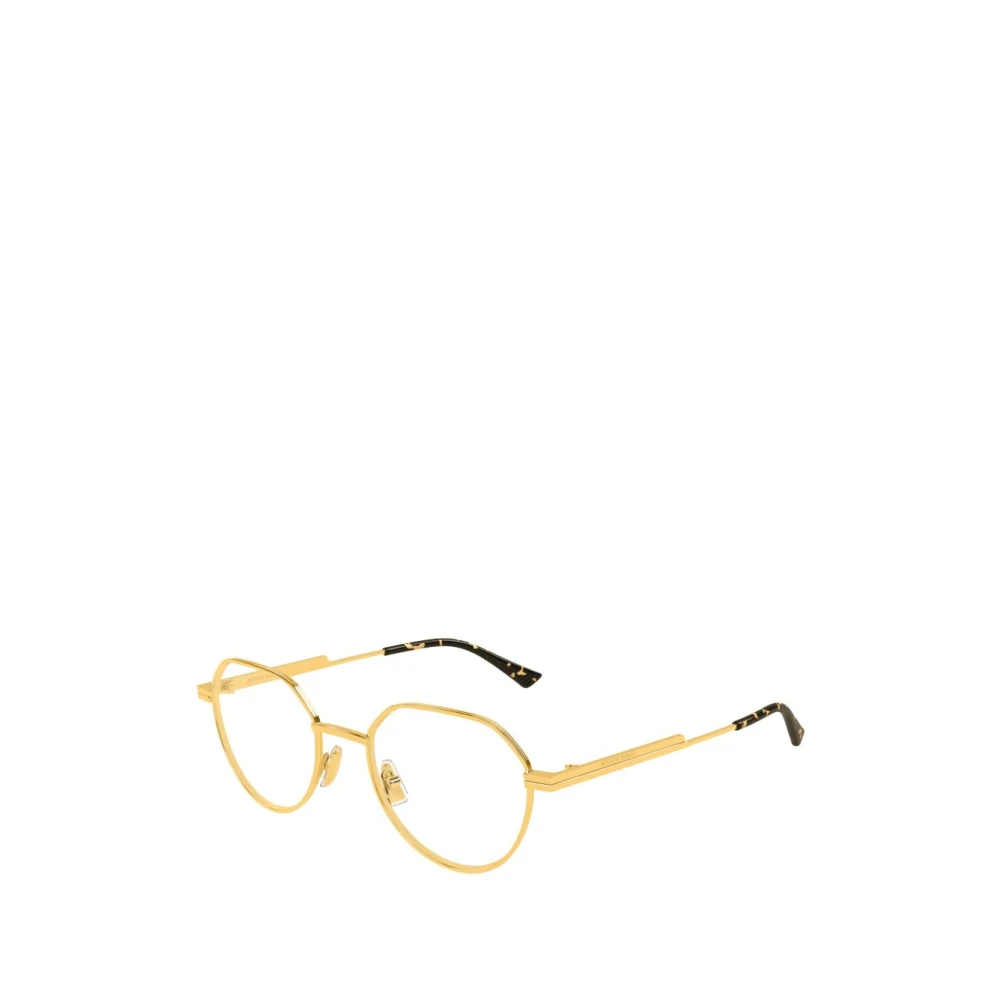Bottega Veneta Unisex Yellow Eyeglasses - Glasses - 51 Mm - Accessories