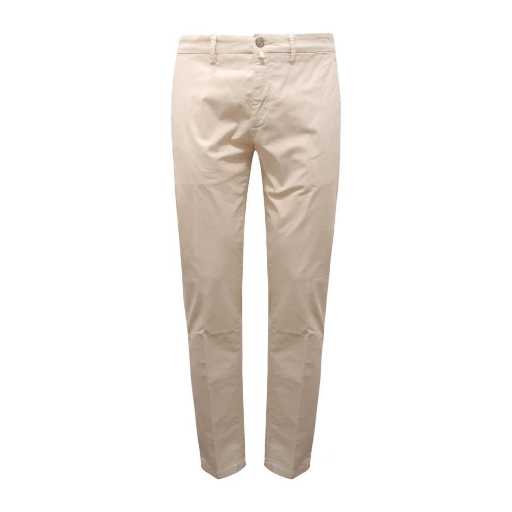 Siviglia Men's White Chinos, W34, Stylish Pantalone Trousers