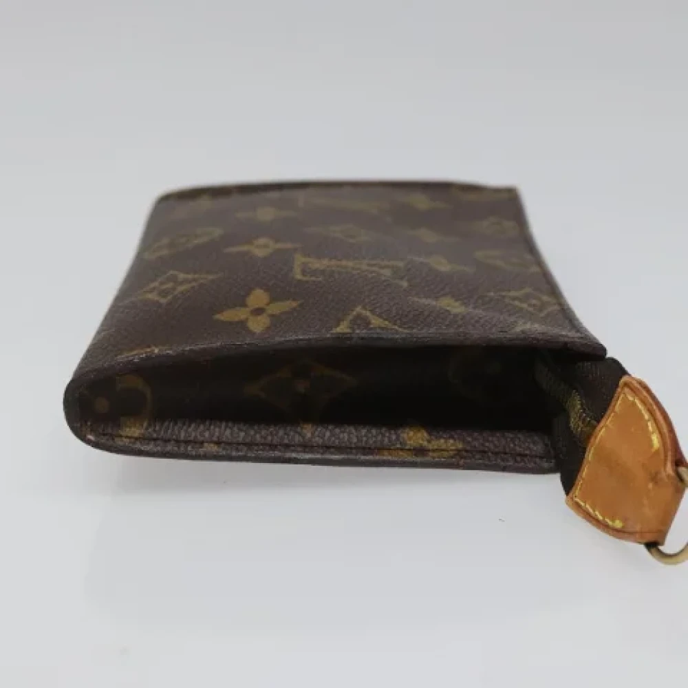 Louis Vuitton Vintage Pre-owned Canvas pouches Brown Dames