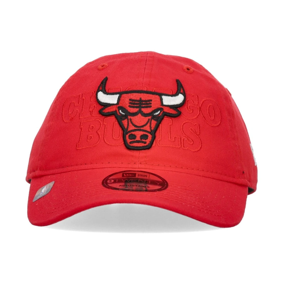 new era Chicago Bulls Gebogen Klep Pet Red Unisex
