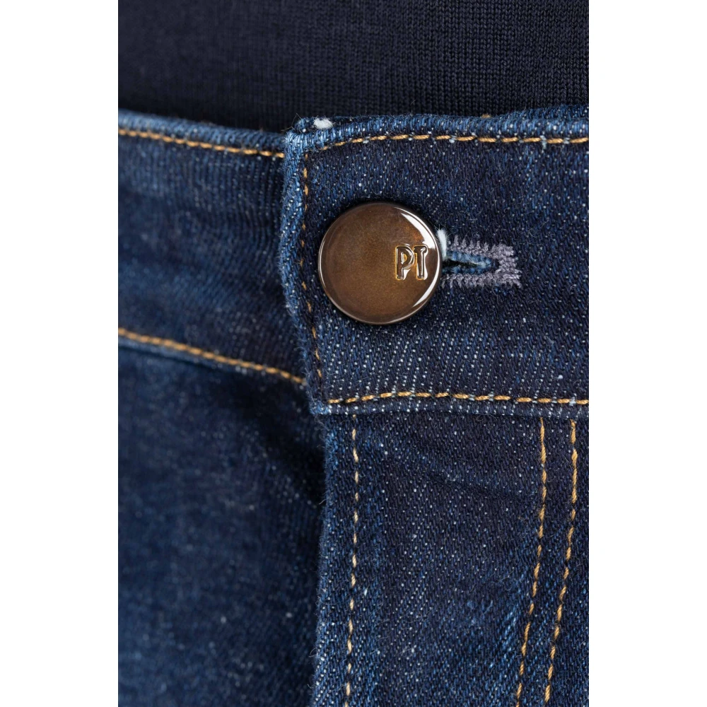 PT Torino Donkere Regular Denim Jeans Blue Heren