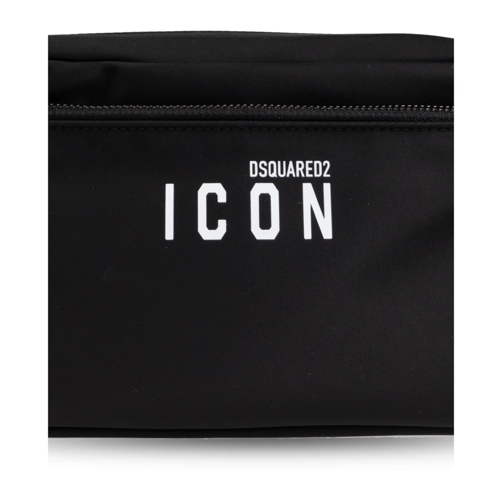 Dsquared2 Cosmetische tas met logo Black Heren