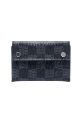Pre-owned Damier Graphite Canvas Wallet