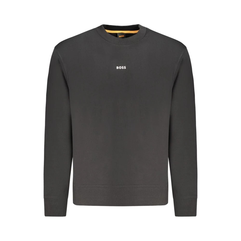 Hugo Men's Black Long Sleeve Sweatshirt