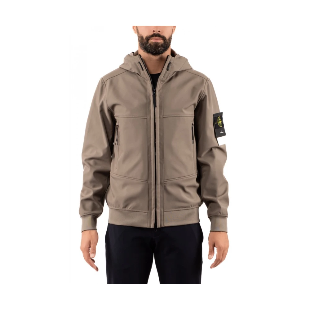 Stone Island Heren Blouson Jas Brown Heren
