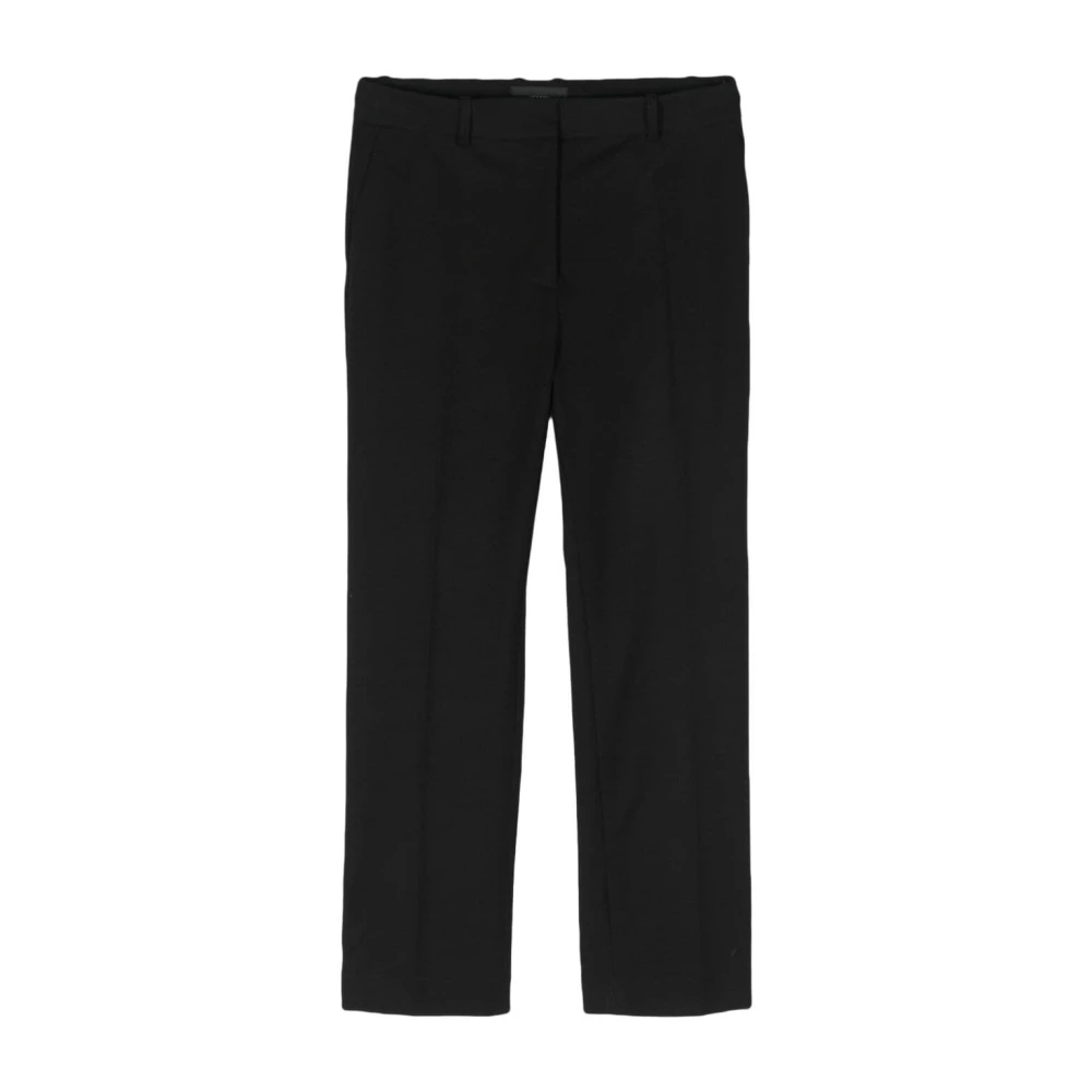 Joseph Gabardine Broek in Zwart Black Dames