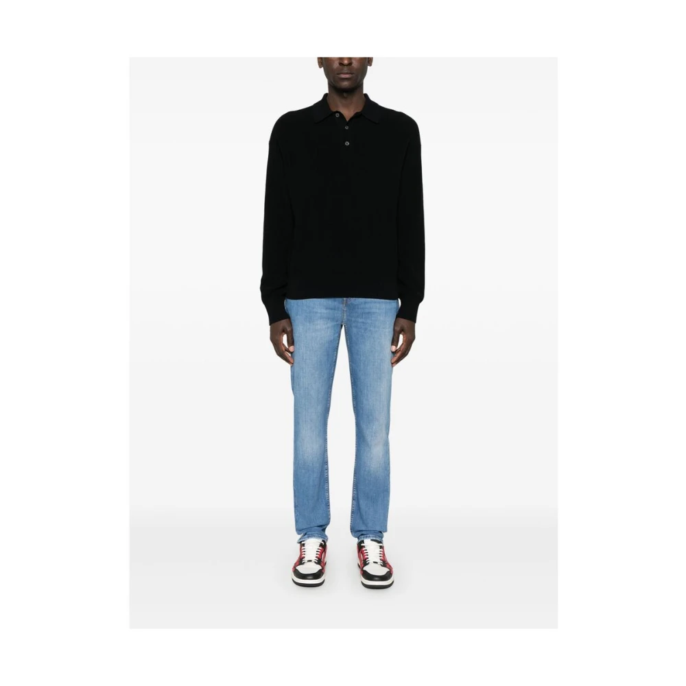 7 For All Mankind Slim Fit Jeans Blue Heren