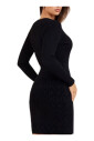 robe-noire-integrale-en-chenille