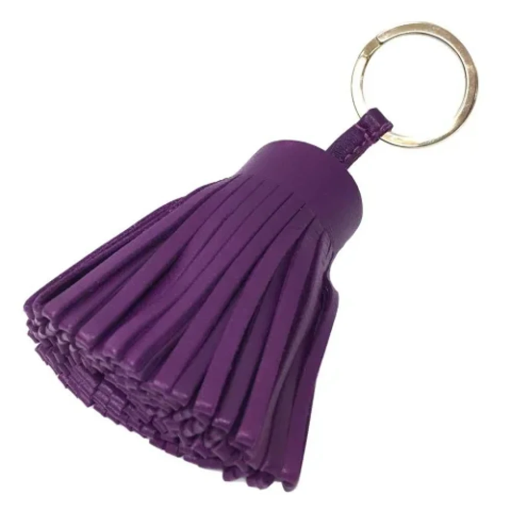 Hermès Vintage Pre-owned Fabric key-holders Purple Dames