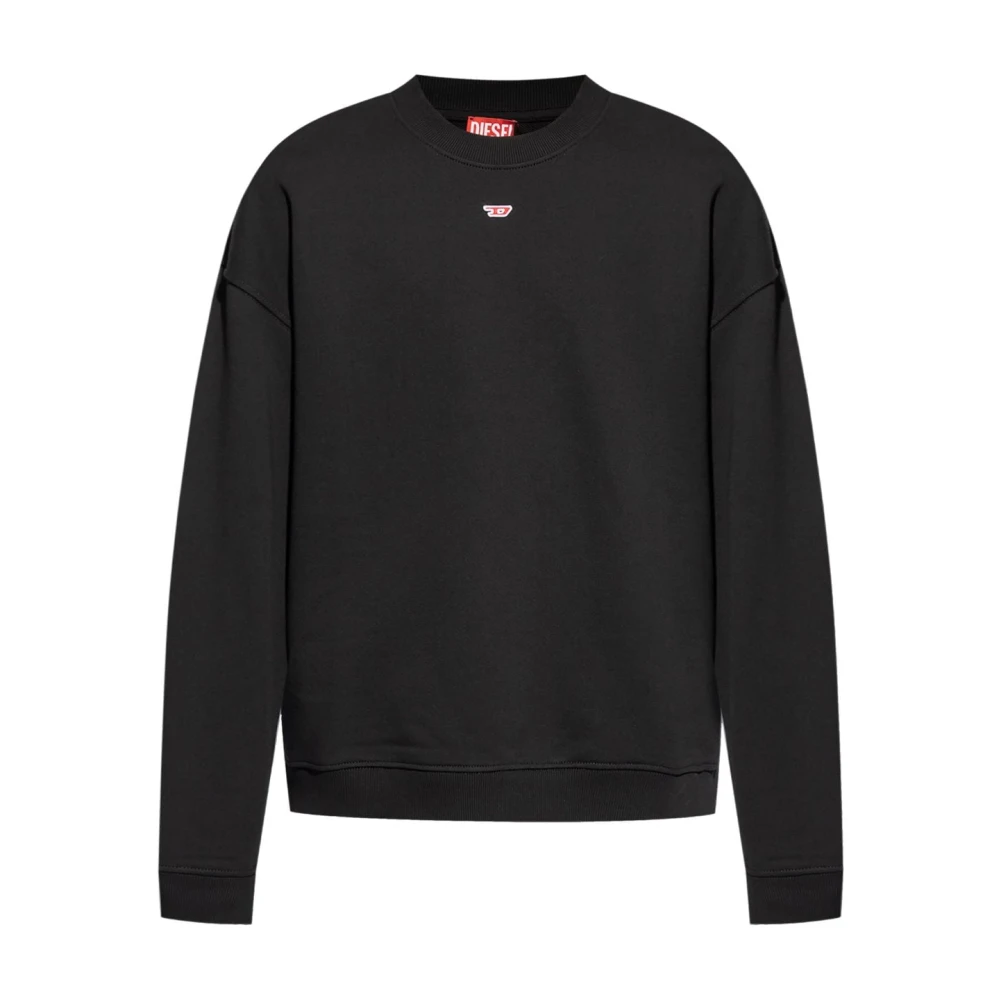 Diesel Stijlvolle Nero Sweatshirt voor Mannen Black Heren