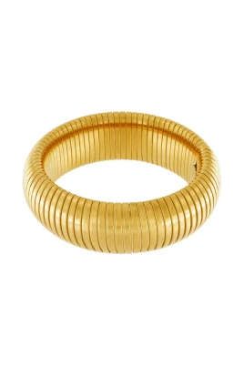 Guldpläterat Statement Armband