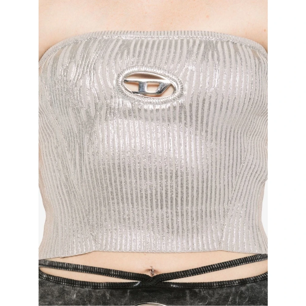 Diesel Elegante Breisels voor Vrouwen Gray Dames