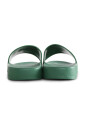 tongs-en-caoutchouc-vertes-avec-logo-blanc