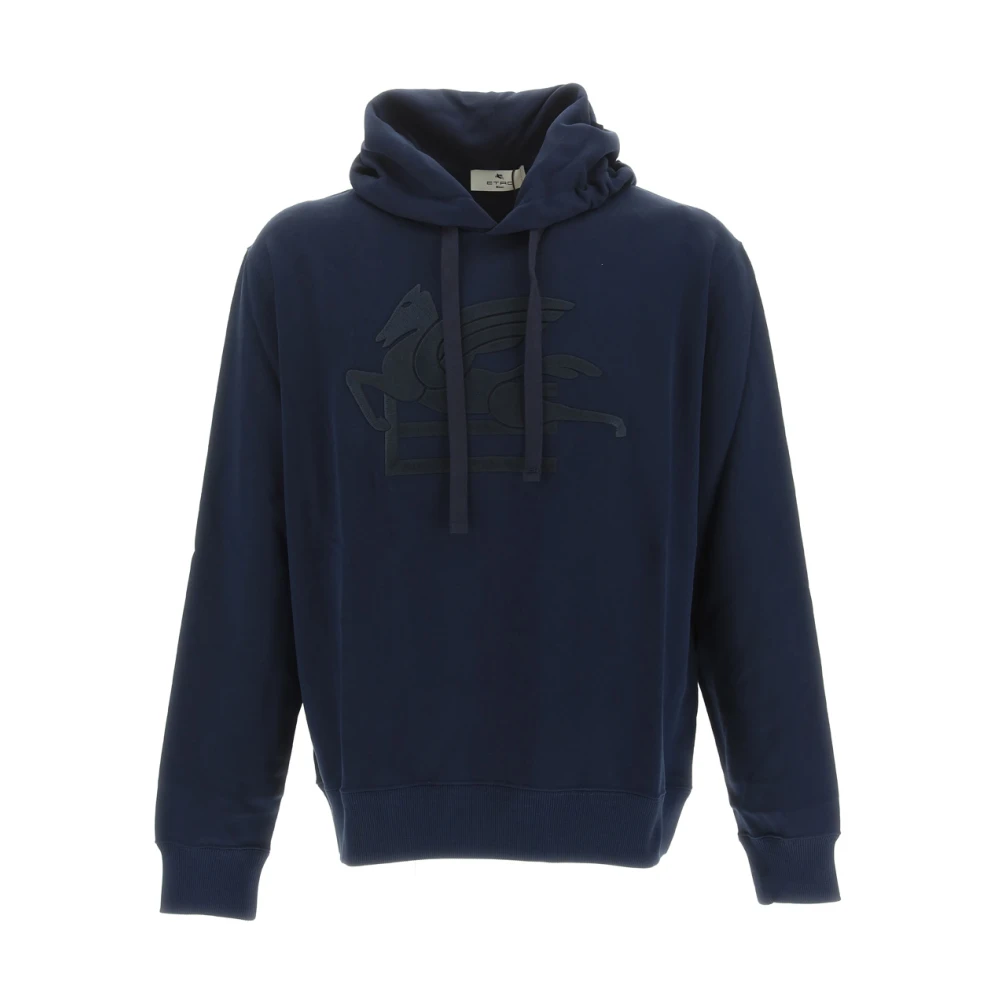 ETRO Hoodies Blue Heren