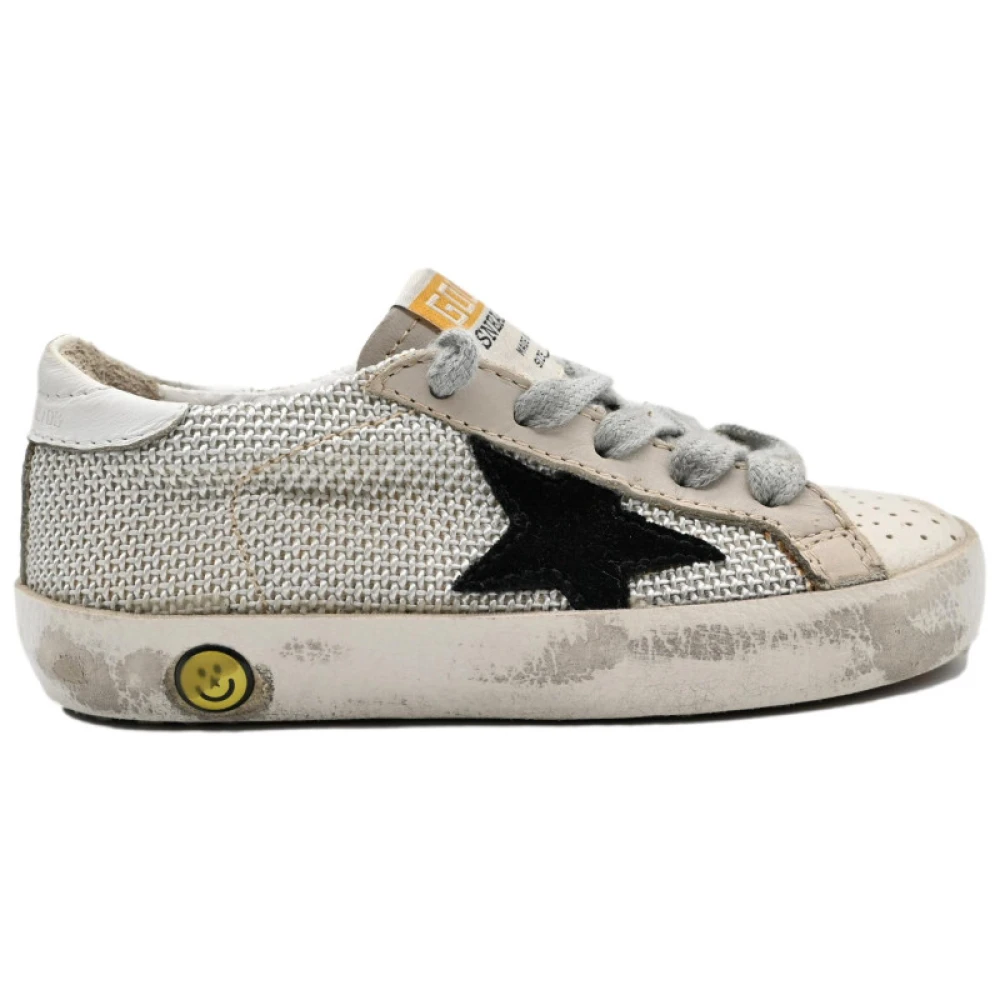 Golden Goose Superstar Trafored Grey Black Star Sneakers Multicolor, Unisex